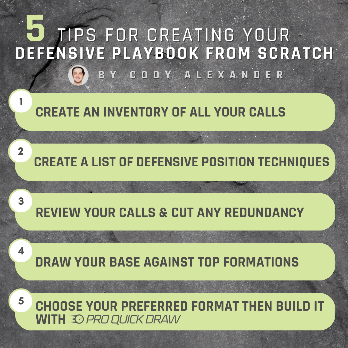 Five Tips For Designing Your Defensive Playbook From Scratch